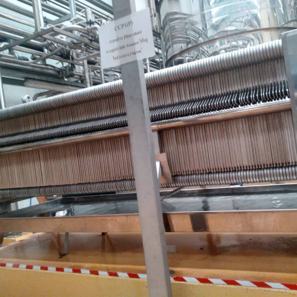 Plate set for Sheet Filter work